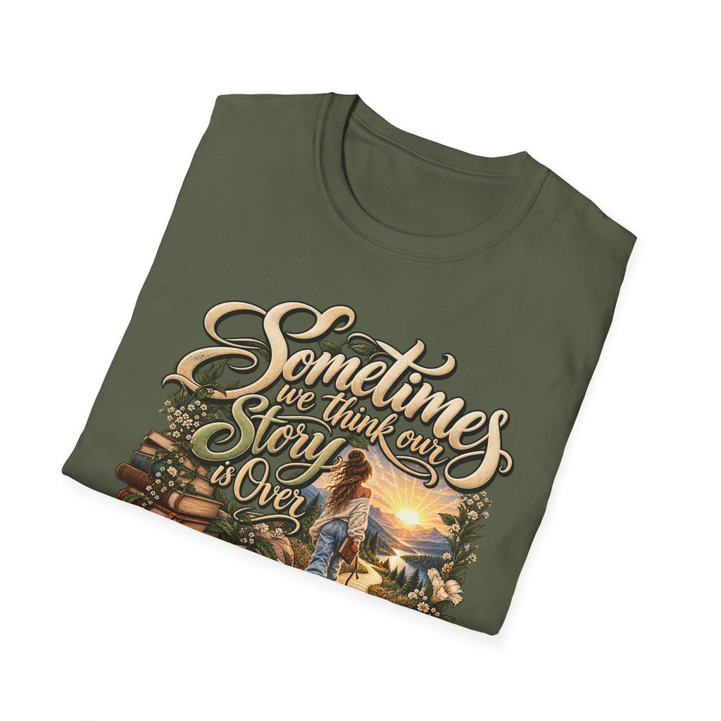 Sometimes You Have to Get Lost to Find a New Beginning Inspirational T-Shirt
