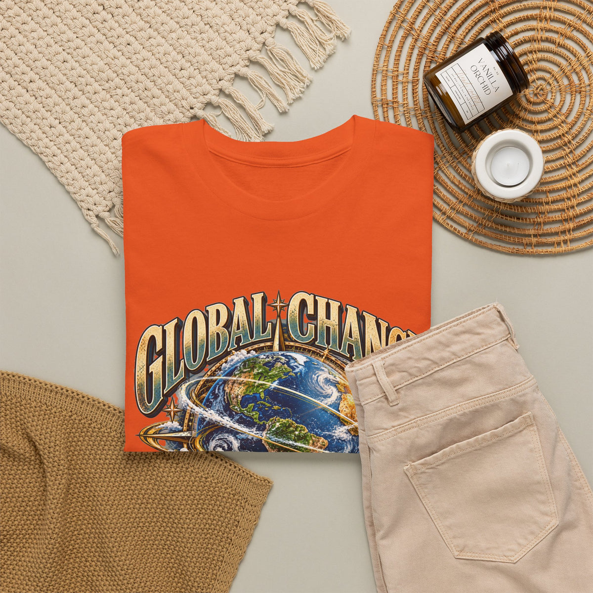Global Change Begins with Individual Mindset Inspirational T-Shirt