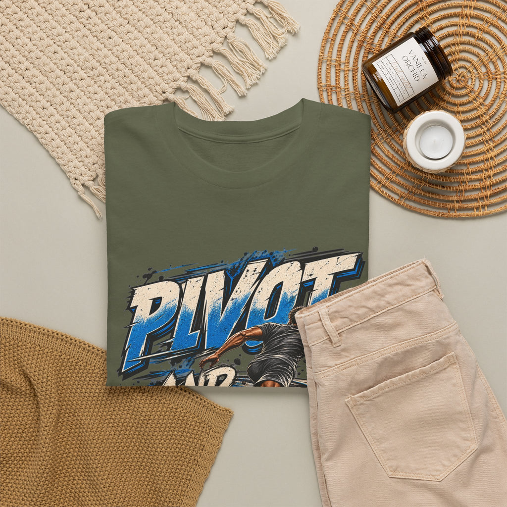 Pivot and Adjust Motivational Graphic T-Shirt