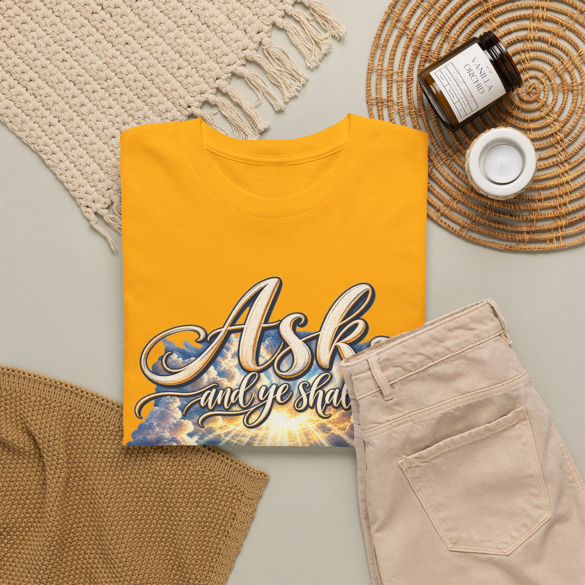 Ask and You Shall Receive Faith T-Shirt