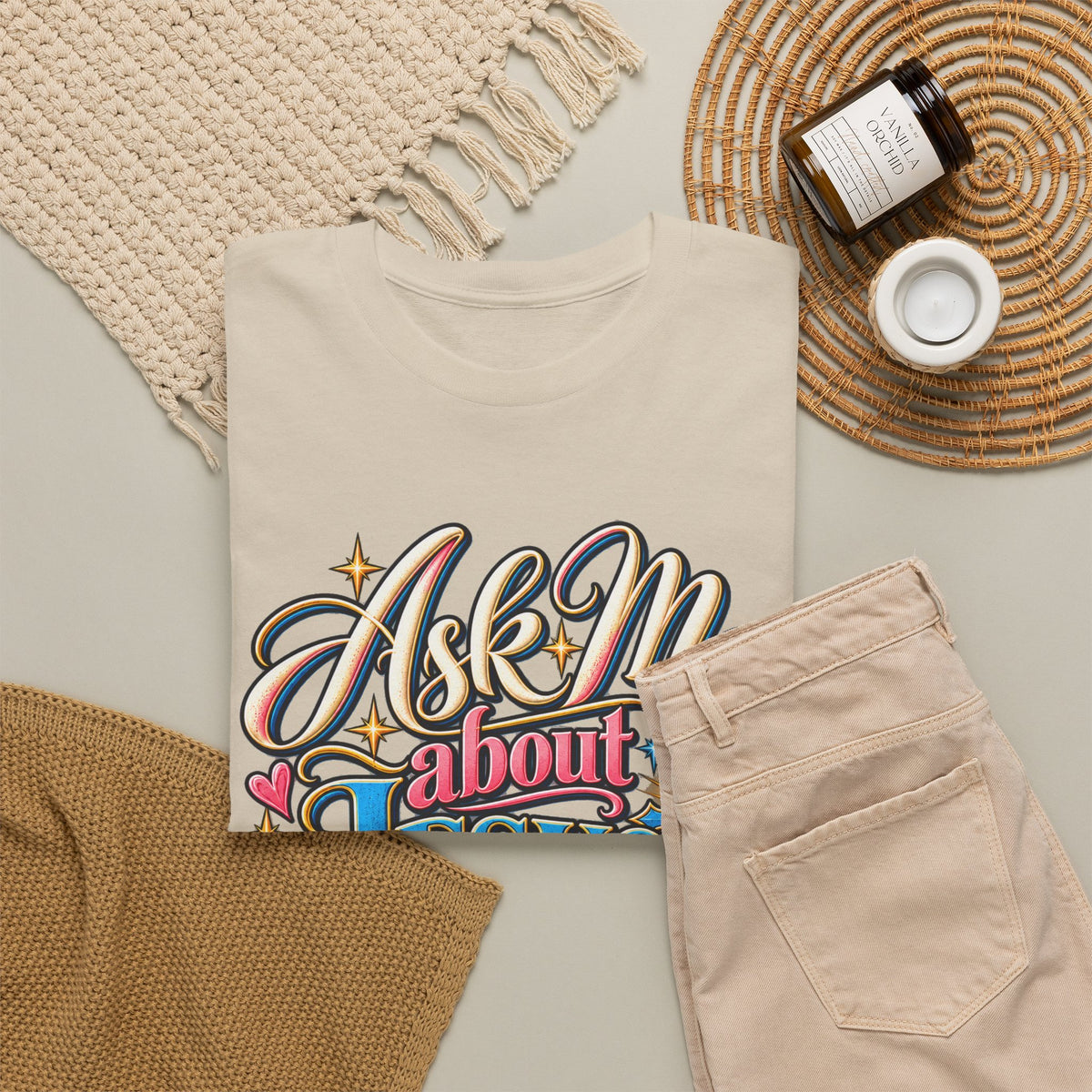 Ask Me About Jesus Christ T-Shirt