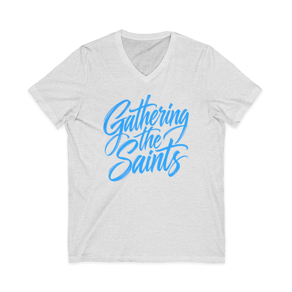Gathering the Saints V-Neck Tee