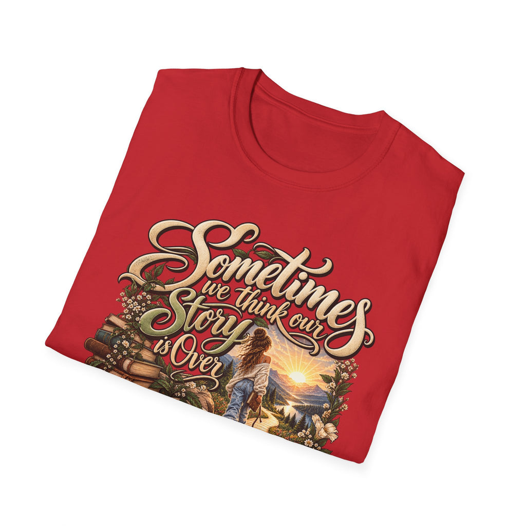 Sometimes You Have to Get Lost to Find a New Beginning Inspirational T-Shirt