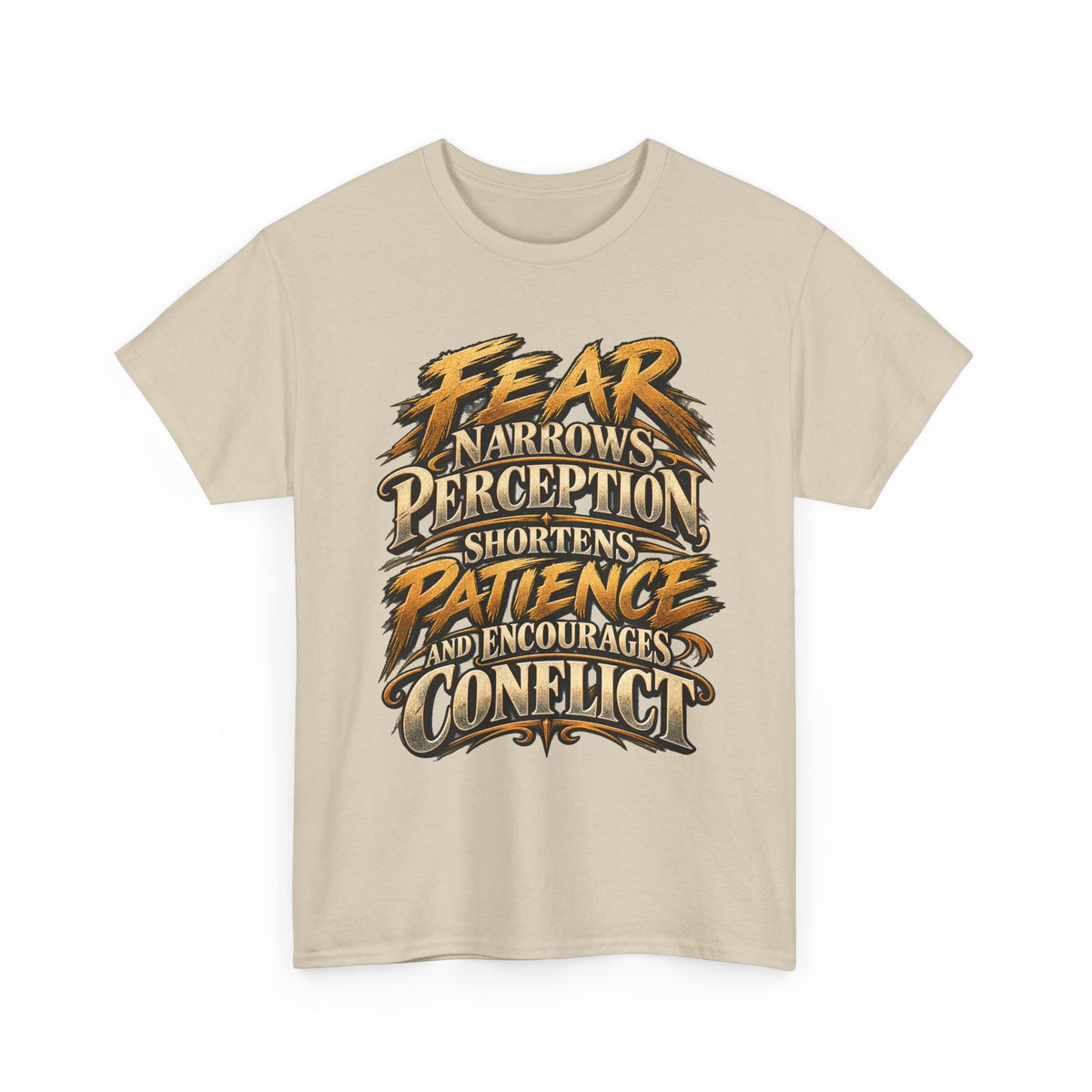 Fear Narrows Perception Graphic Tee
