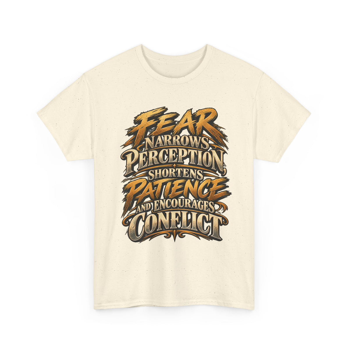 Fear Narrows Perception Graphic Tee
