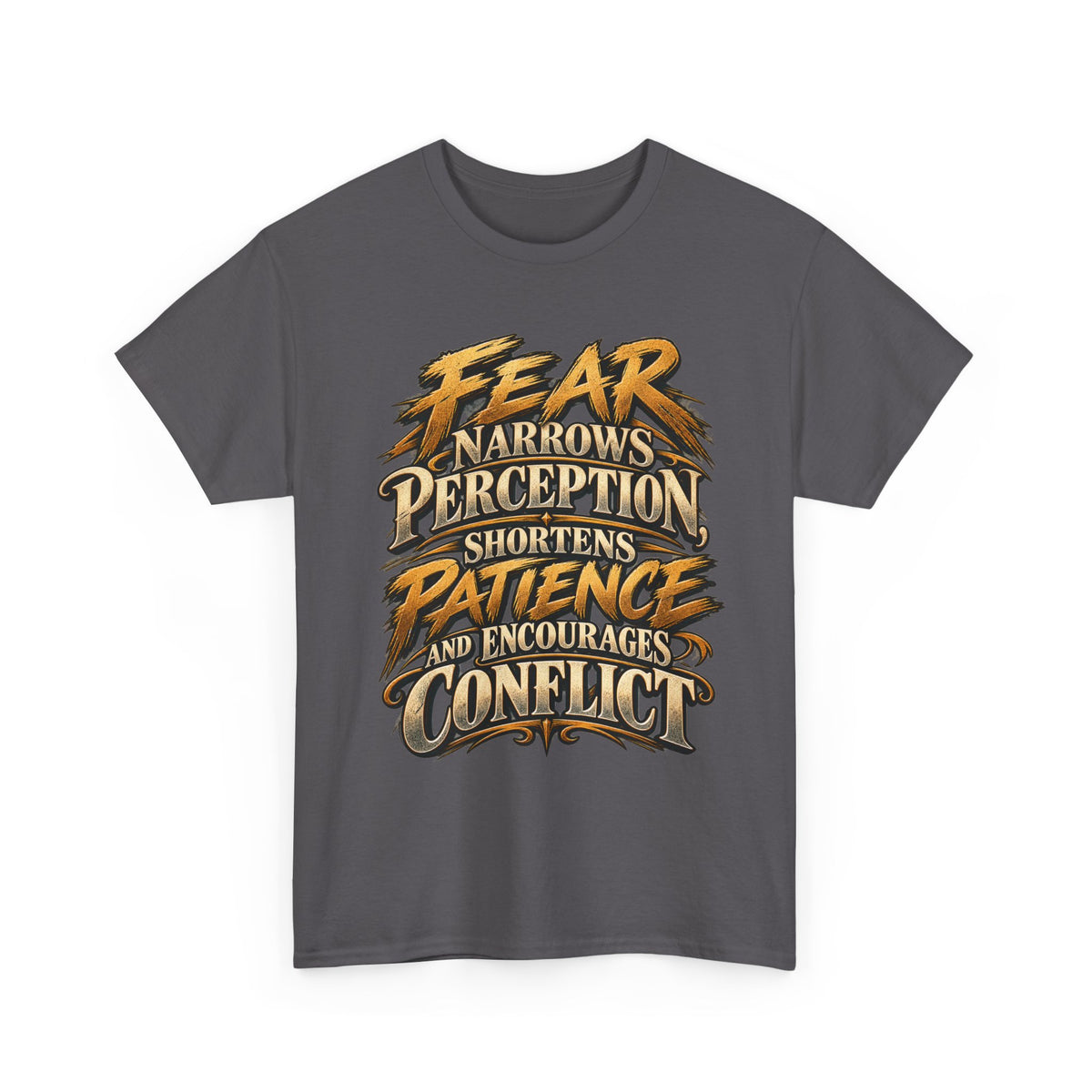 Fear Narrows Perception Graphic Tee