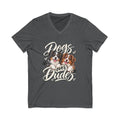 Dogs Over Dudes V-Neck Tee