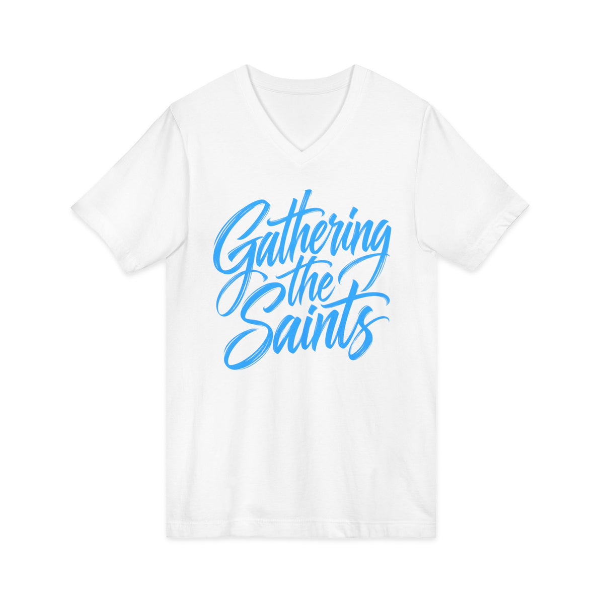 Gathering the Saints V-Neck Tee