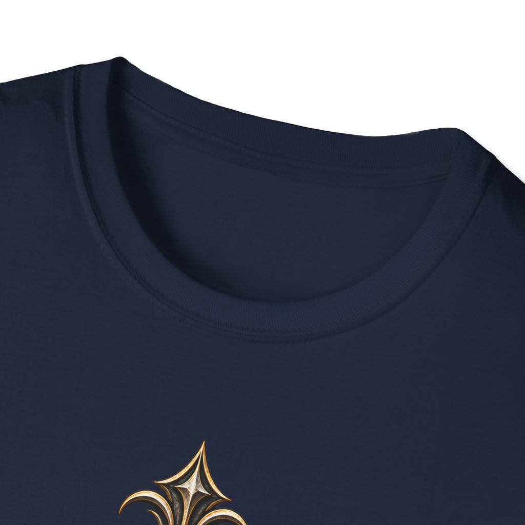 Disciple Cross T‑Shirt — Gothic Metal Religious Graphic Tee