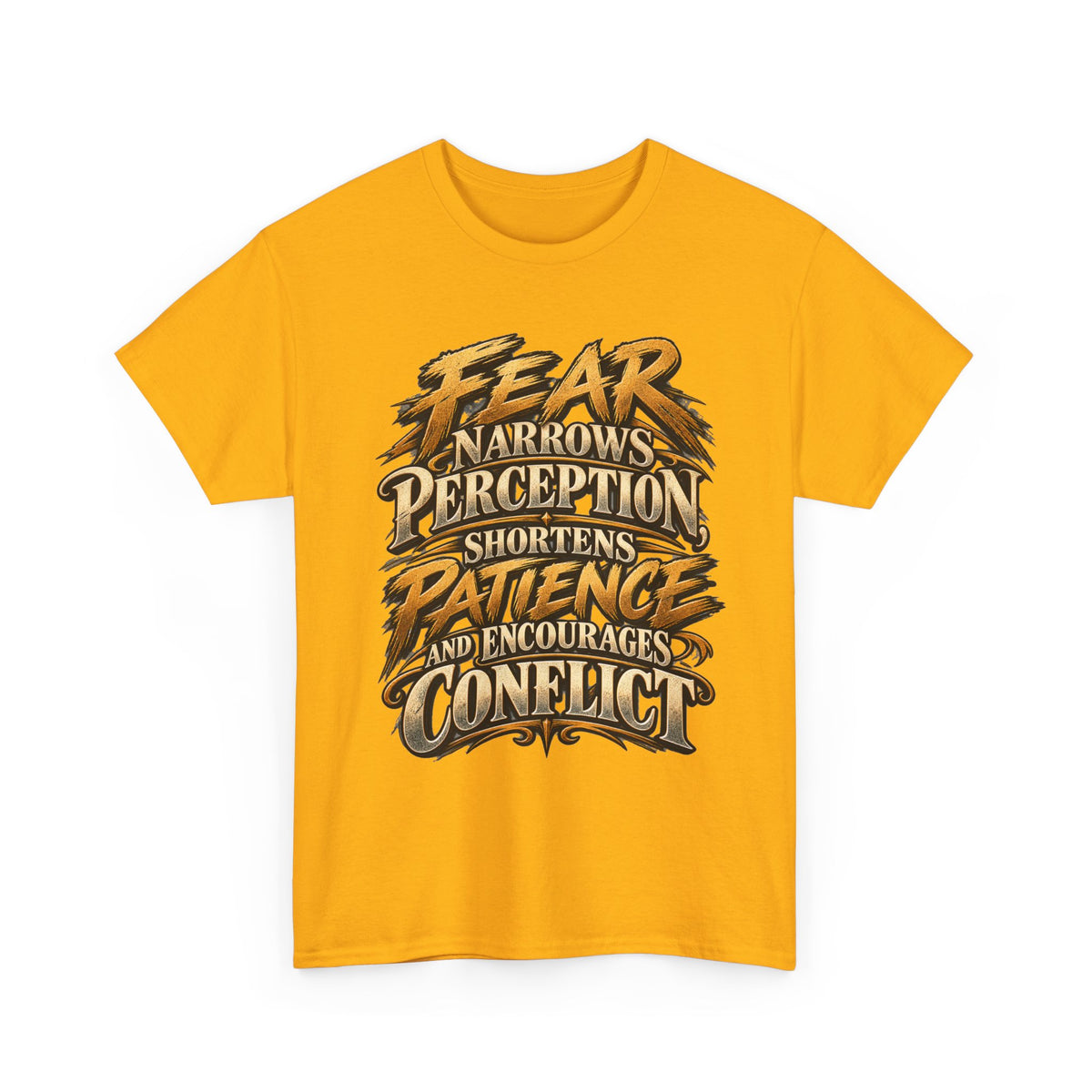 Fear Narrows Perception Graphic Tee