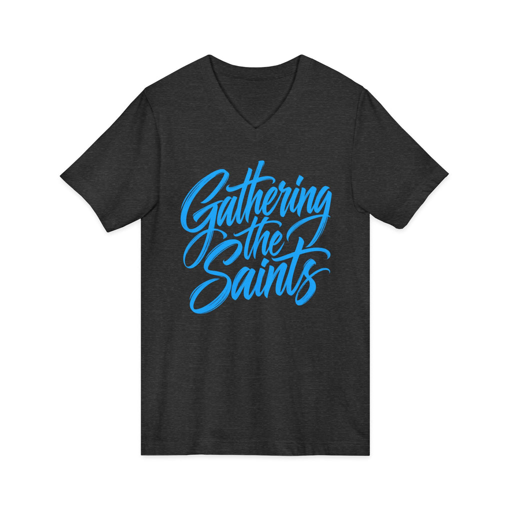 Gathering the Saints V-Neck Tee