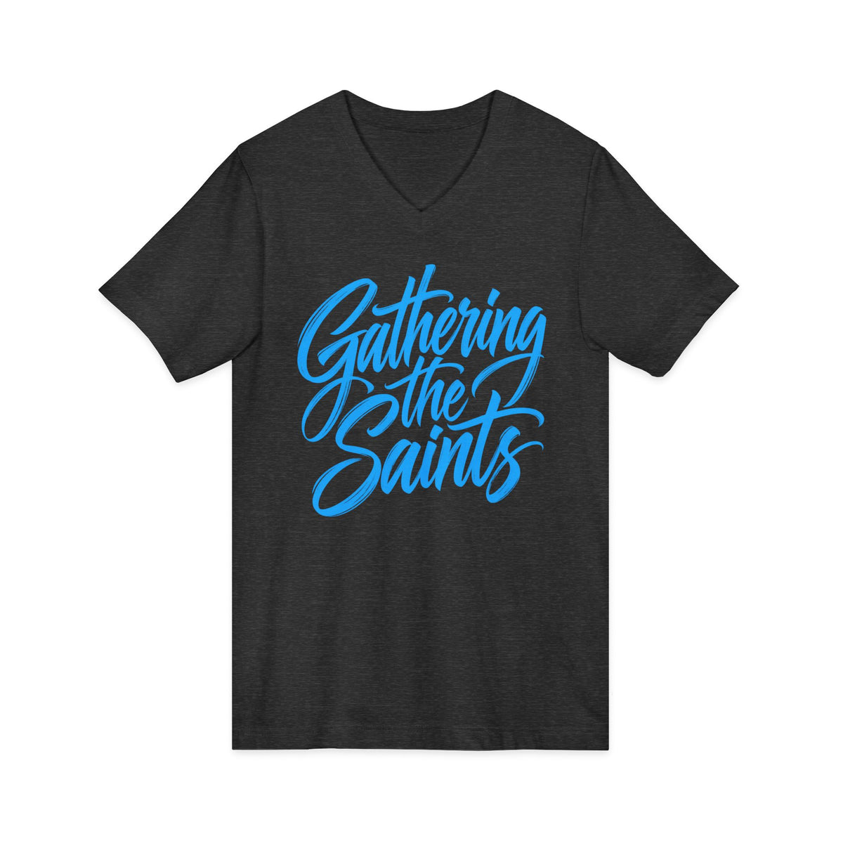 Gathering the Saints V-Neck Tee