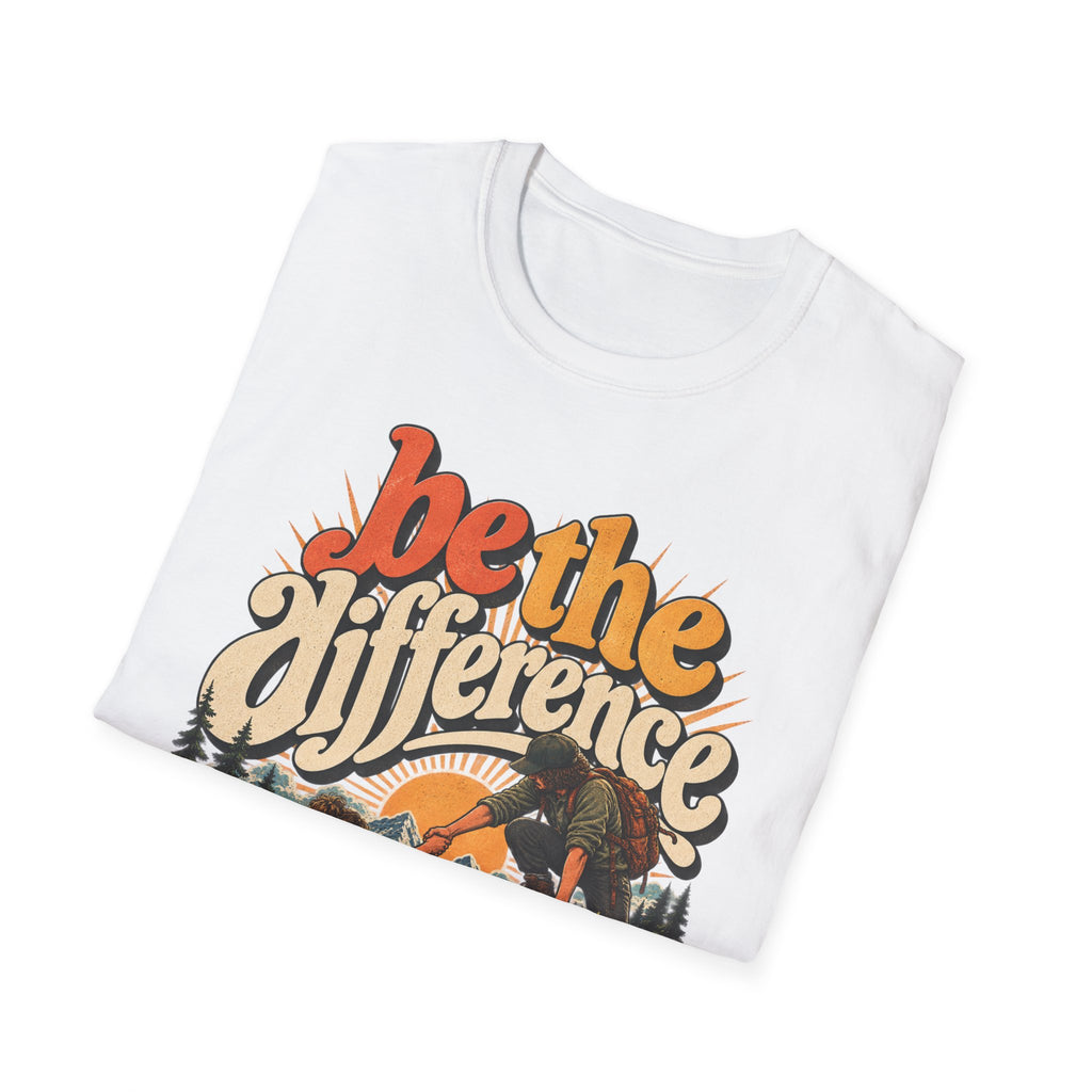 Be The Difference T-Shirt — Retro Nature Graphic Tee