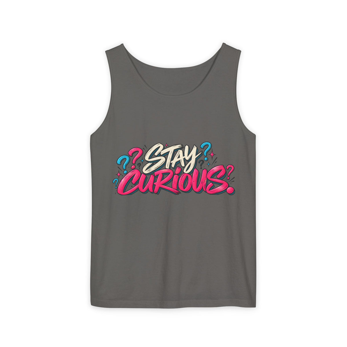 Stay Curious Graphic Tank Top