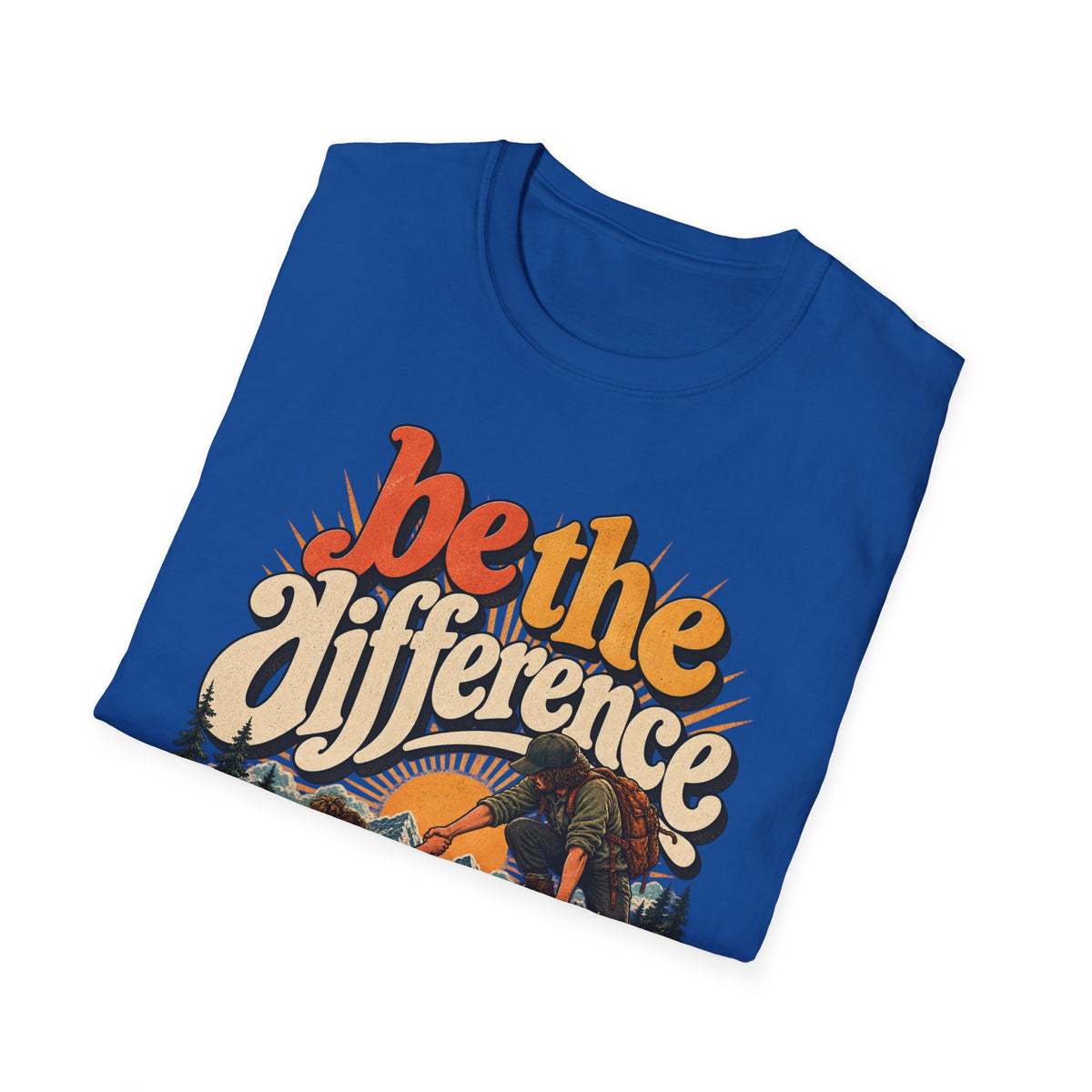 Be The Difference T-Shirt — Retro Nature Graphic Tee