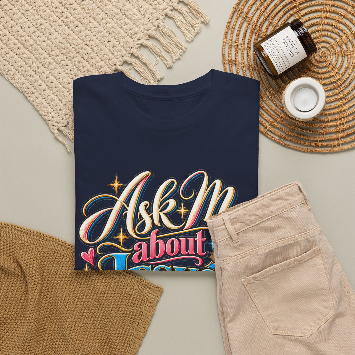 Ask Me About Jesus Christ T-Shirt