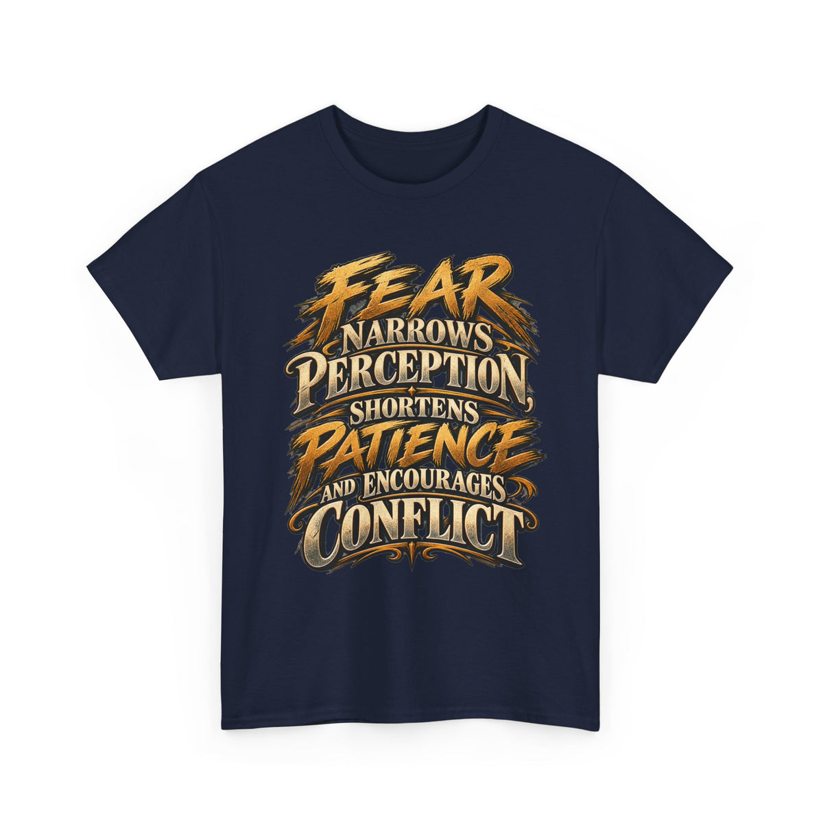 Fear Narrows Perception Graphic Tee