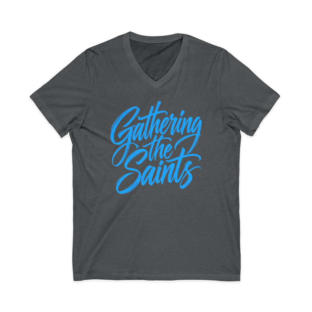 Gathering the Saints V-Neck Tee