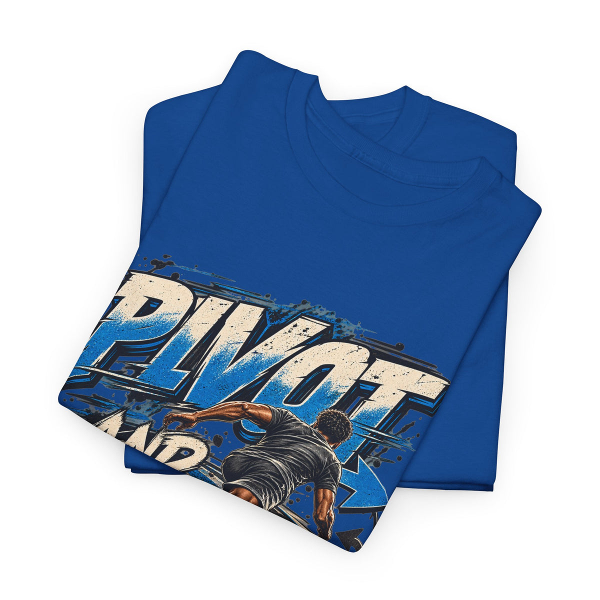 Pivot and Adjust Motivational Graphic T-Shirt