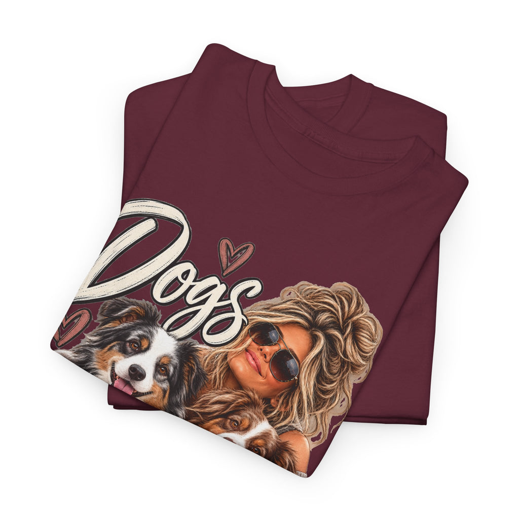 Dogs Over Dudes Dog Lover T-Shirt
