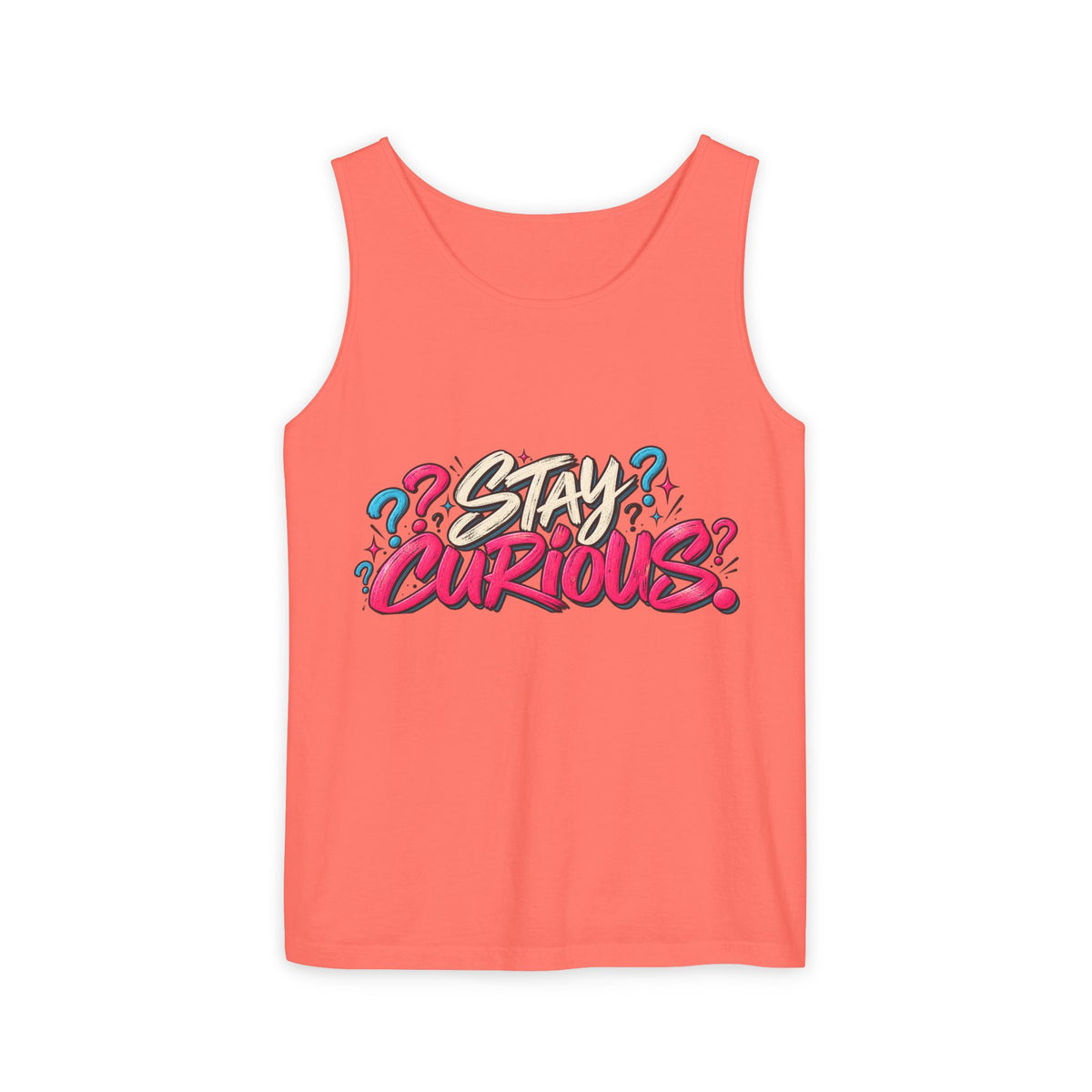 Stay Curious Graphic Tank Top