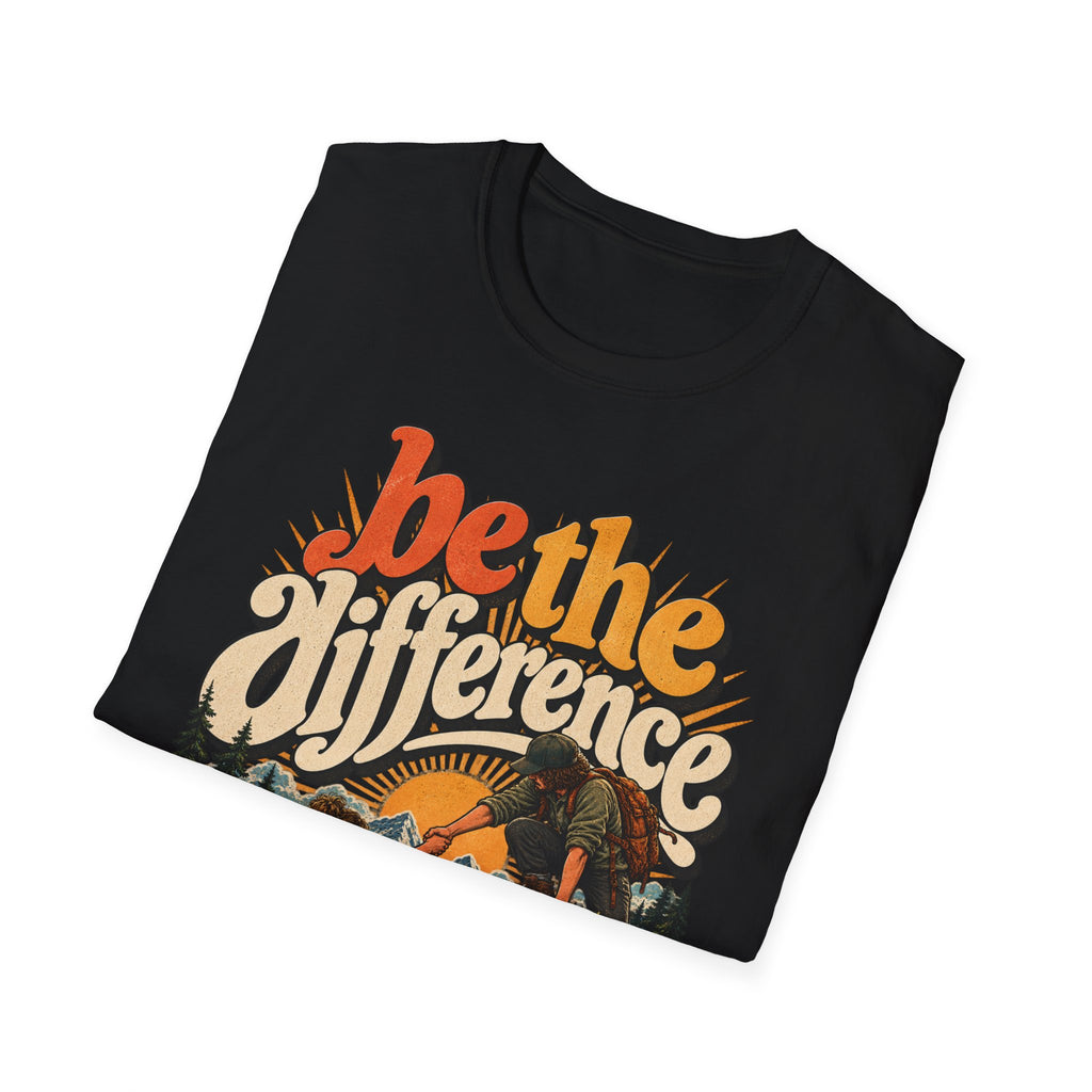Be The Difference T-Shirt — Retro Nature Graphic Tee