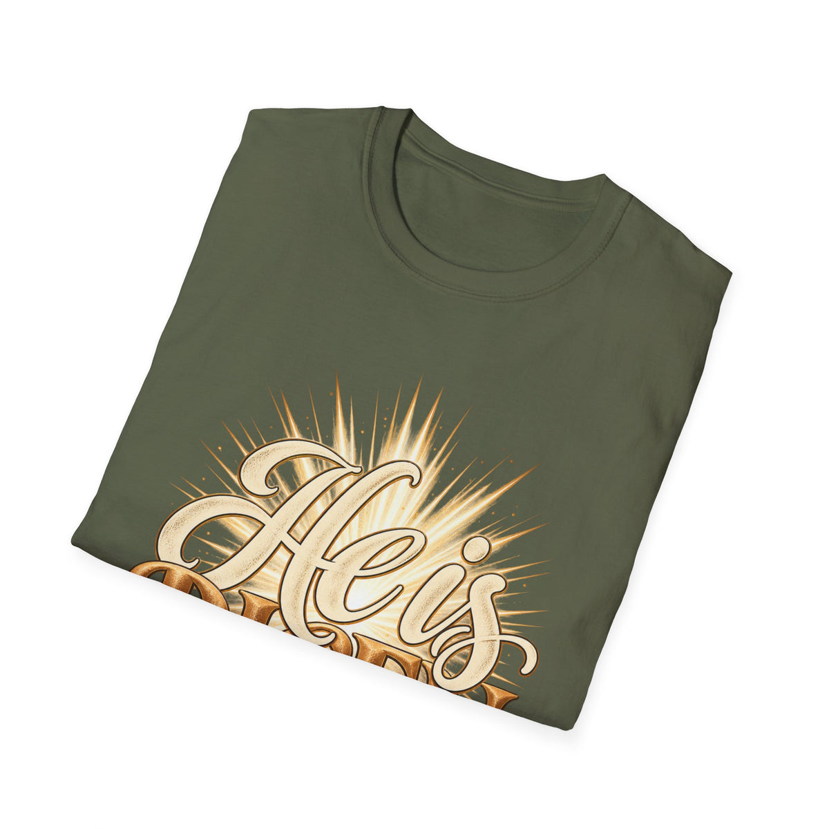 He Is Risen T-Shirt — Easter Christian Faith Tee