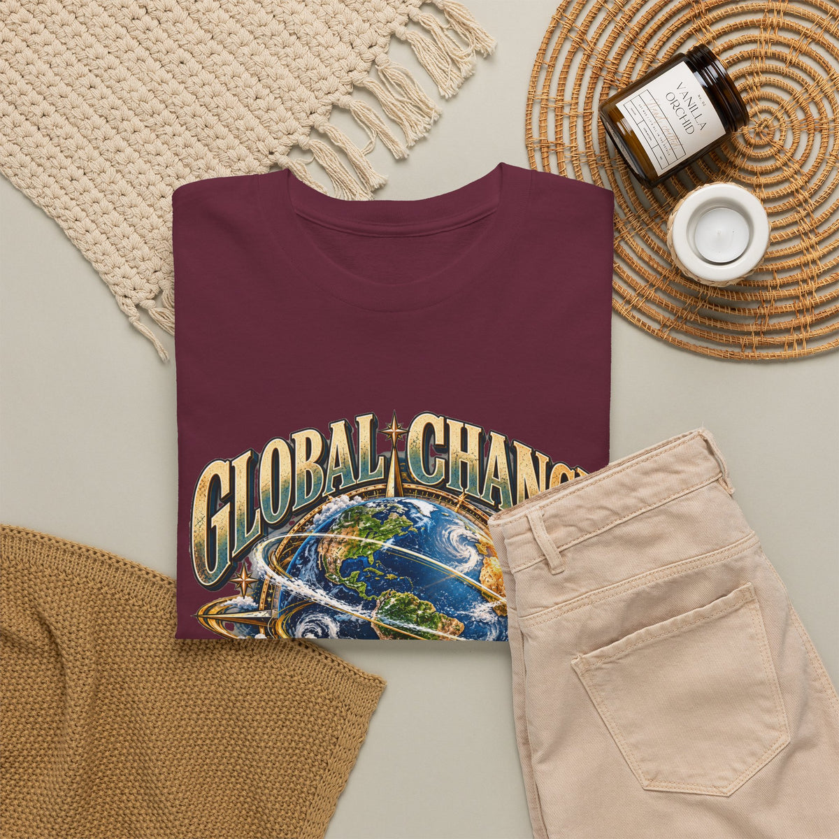 Global Change Begins with Individual Mindset Inspirational T-Shirt