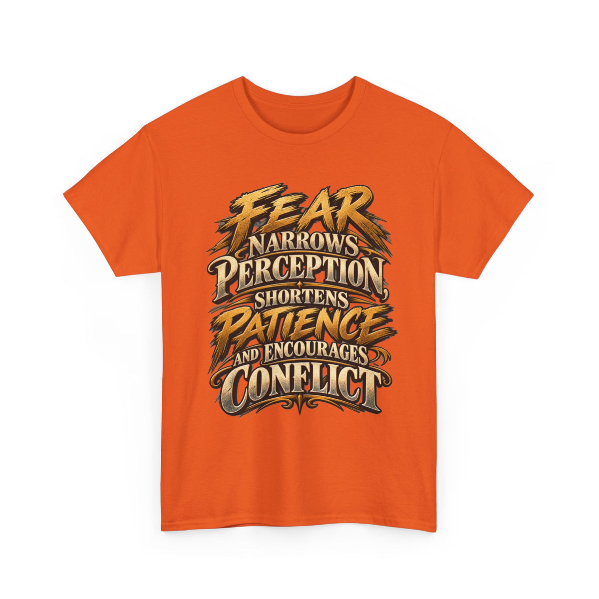 Fear Narrows Perception Graphic Tee