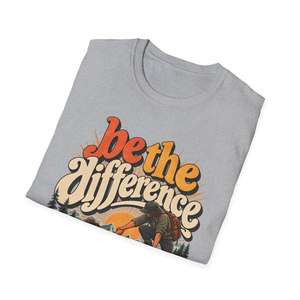 Be The Difference T-Shirt — Retro Nature Graphic Tee