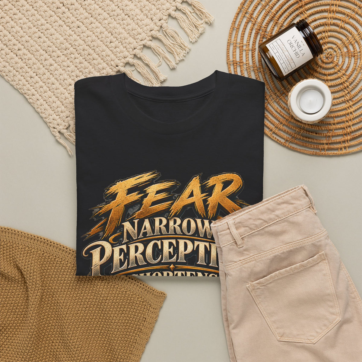 Fear Narrows Perception Graphic Tee
