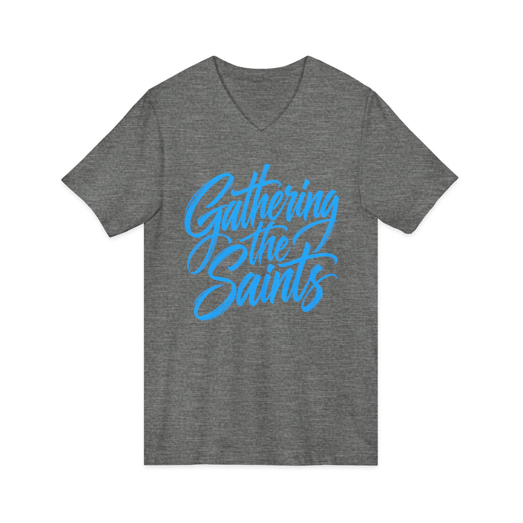 Gathering the Saints V-Neck Tee