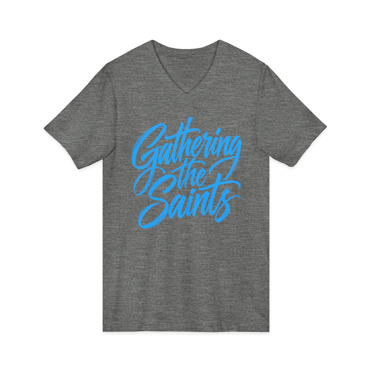 Gathering the Saints V-Neck Tee