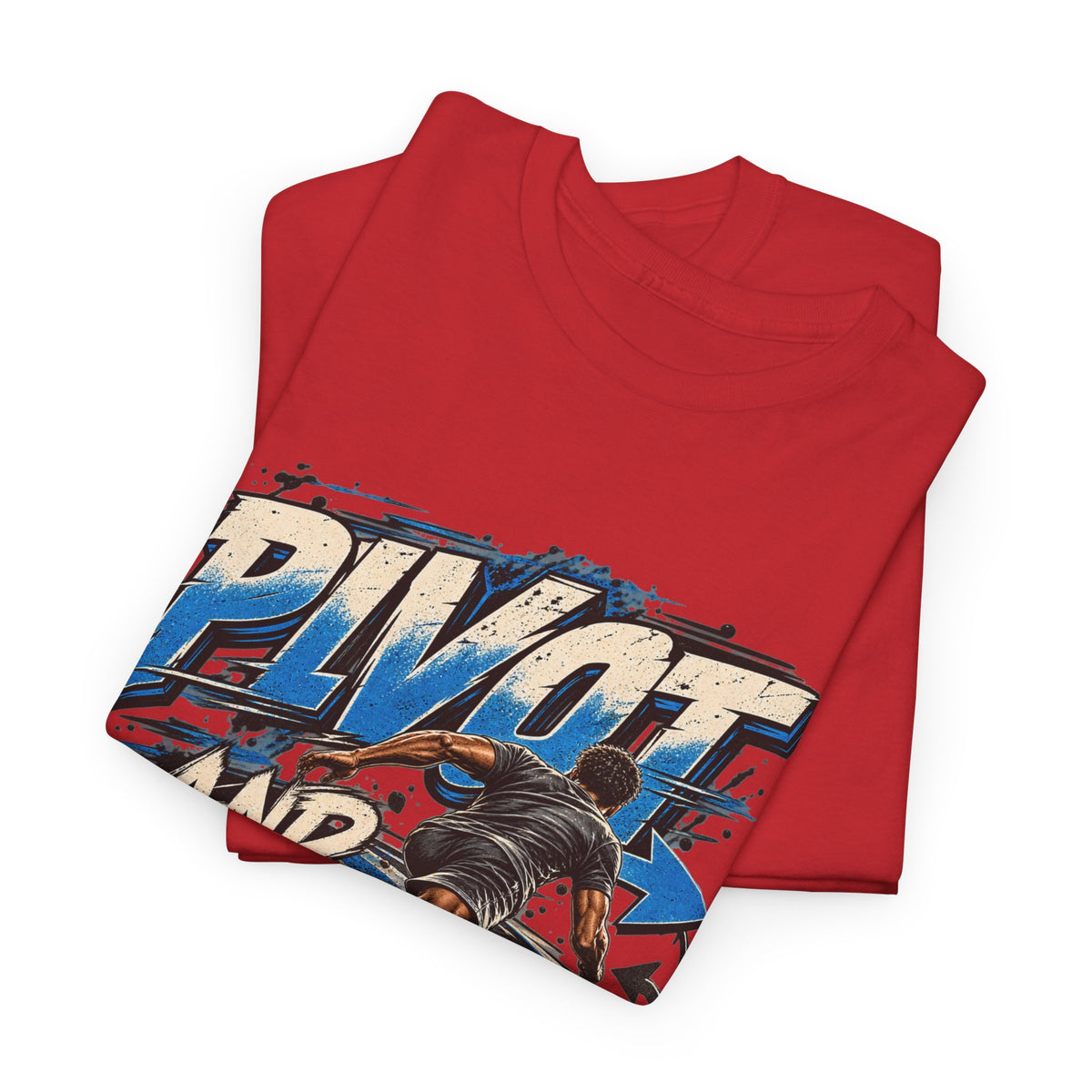 Pivot and Adjust Motivational Graphic T-Shirt