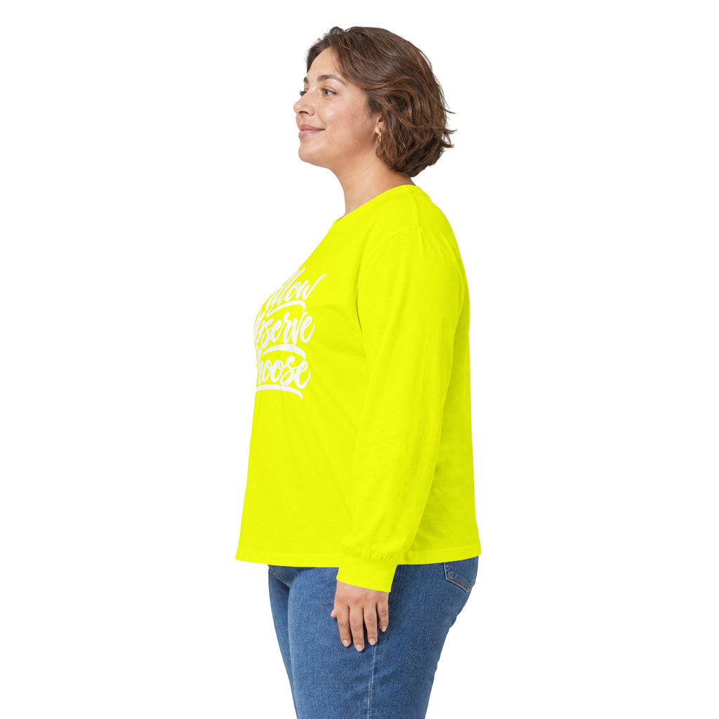 Allow Observe Choose Long Sleeve Tee