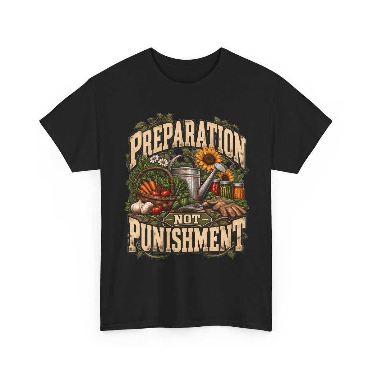 Preparation Not Punishment Gardening T-Shirt