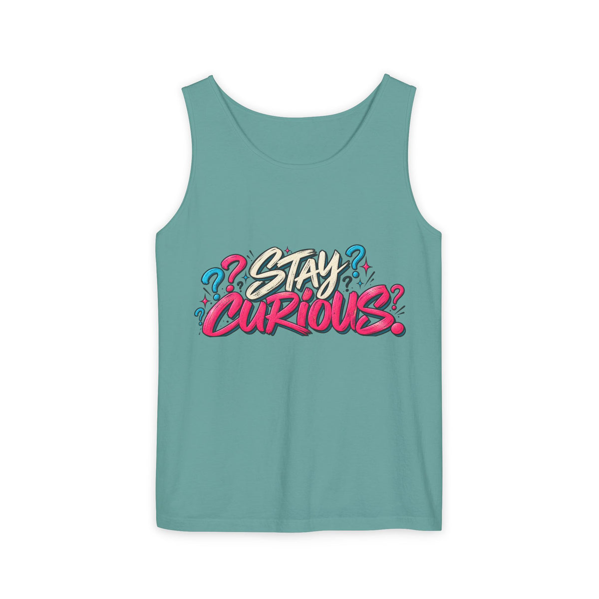 Stay Curious Graphic Tank Top