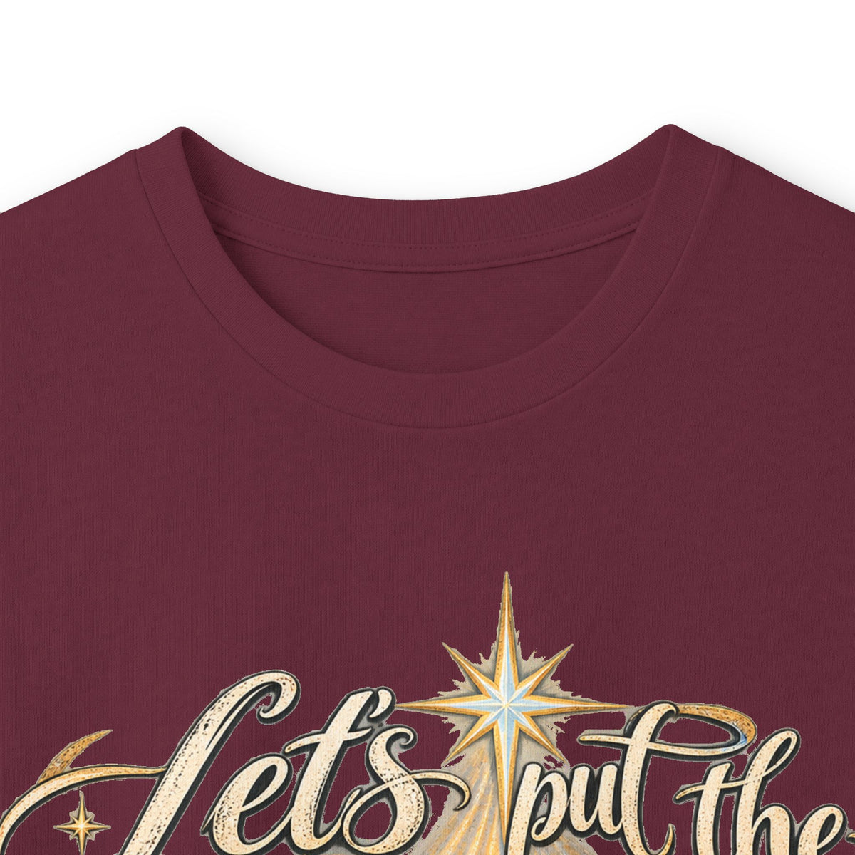 Let's put the Christ back in Christmas Long Sleeve Tee