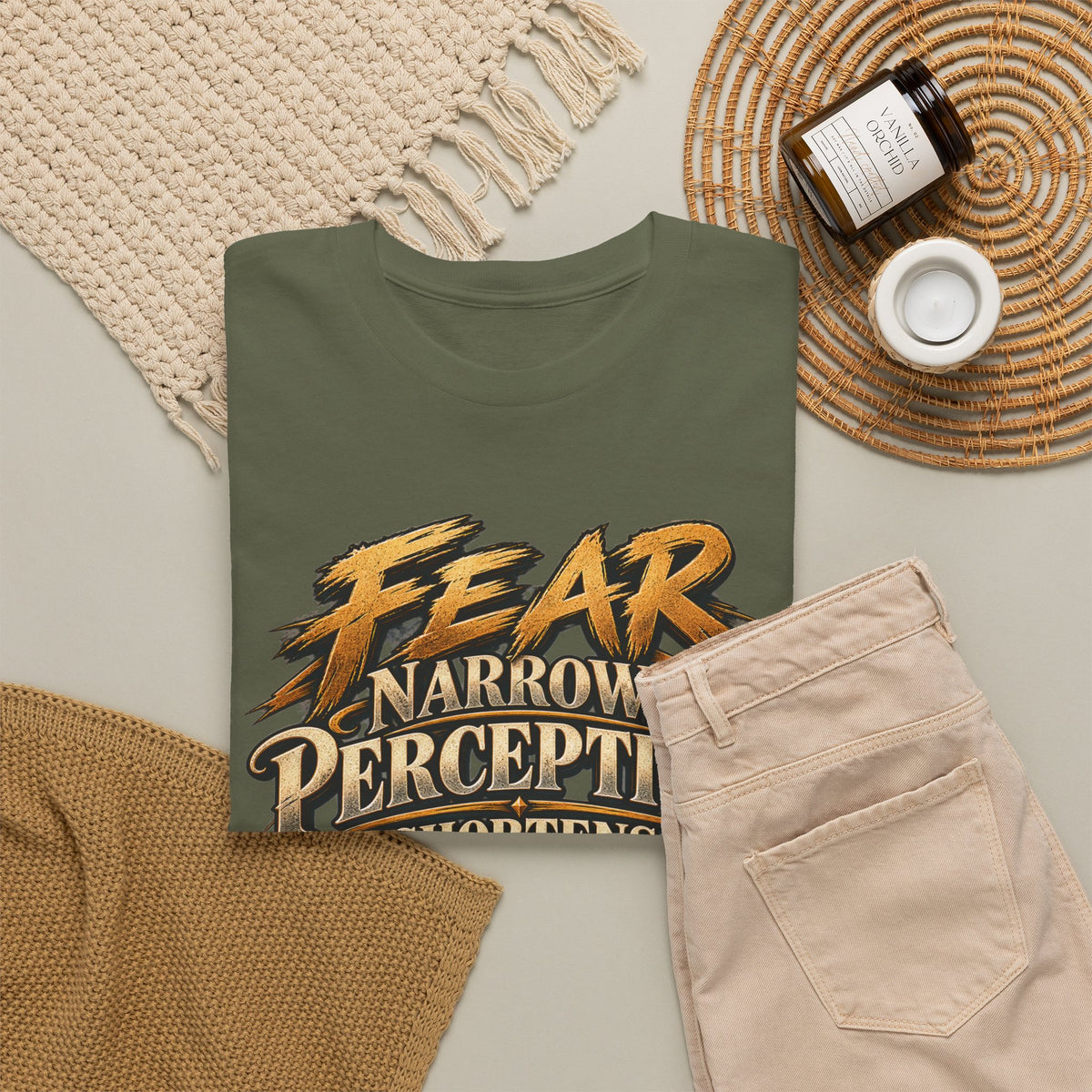 Fear Narrows Perception Graphic Tee