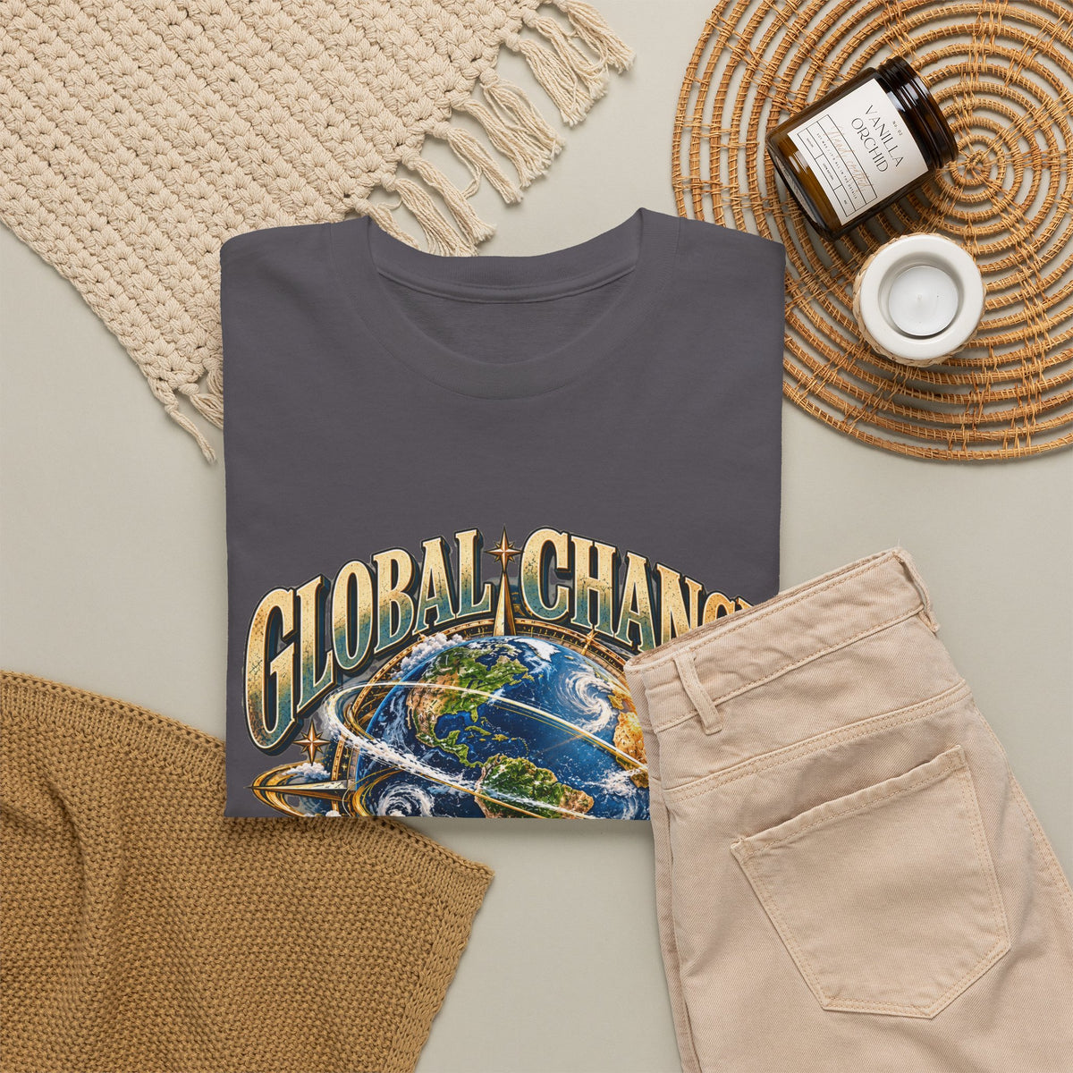 Global Change Begins with Individual Mindset Inspirational T-Shirt