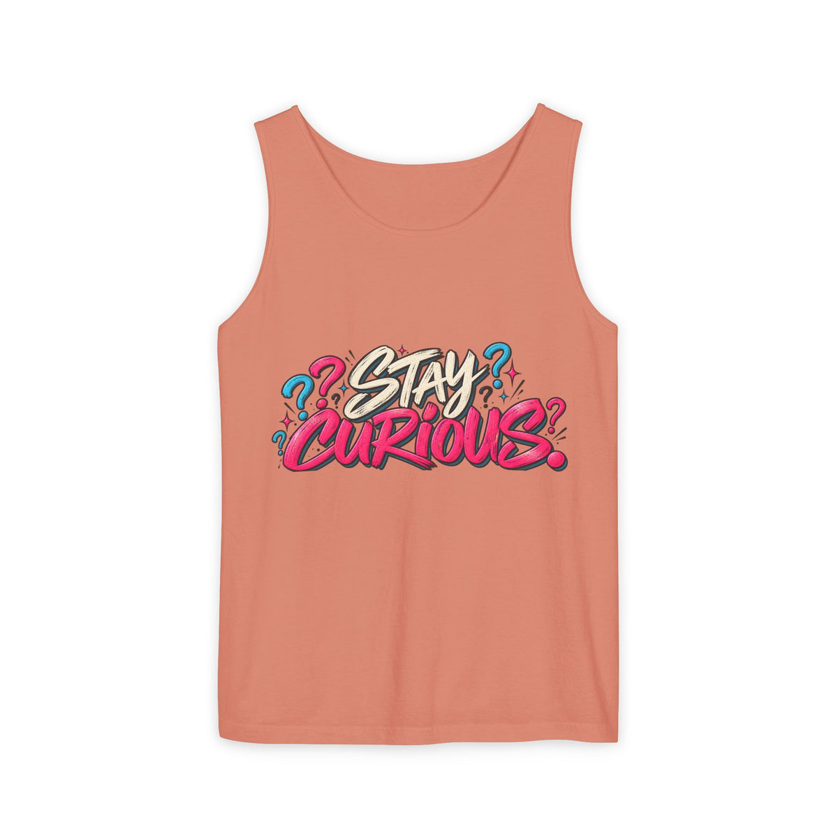 Stay Curious Graphic Tank Top
