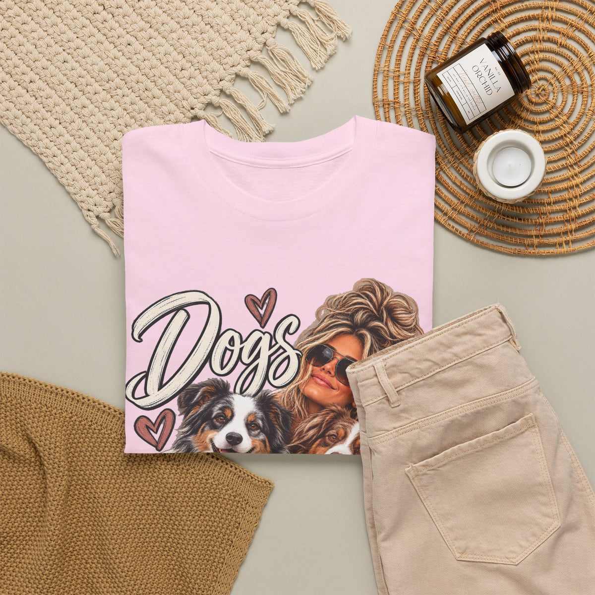 Dogs Over Dudes Dog Lover T-Shirt