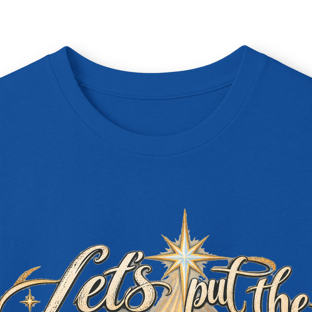 Let's put the Christ back in Christmas Long Sleeve Tee
