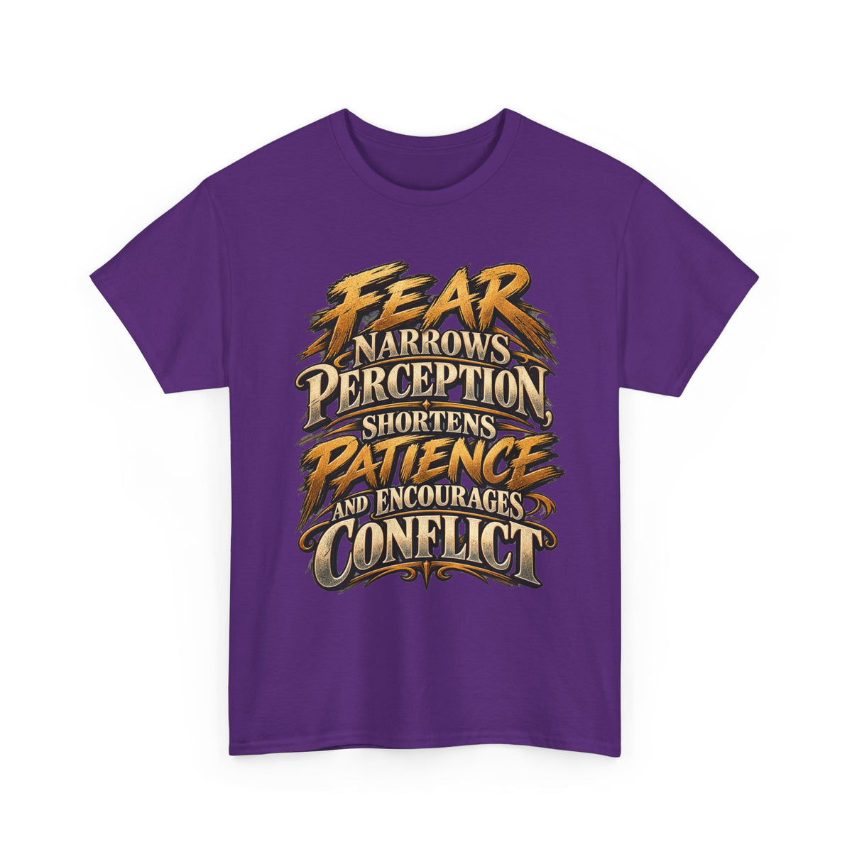 Fear Narrows Perception Graphic Tee